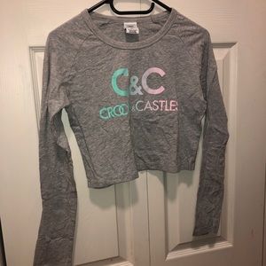 Cropped Longsleeve Shirt